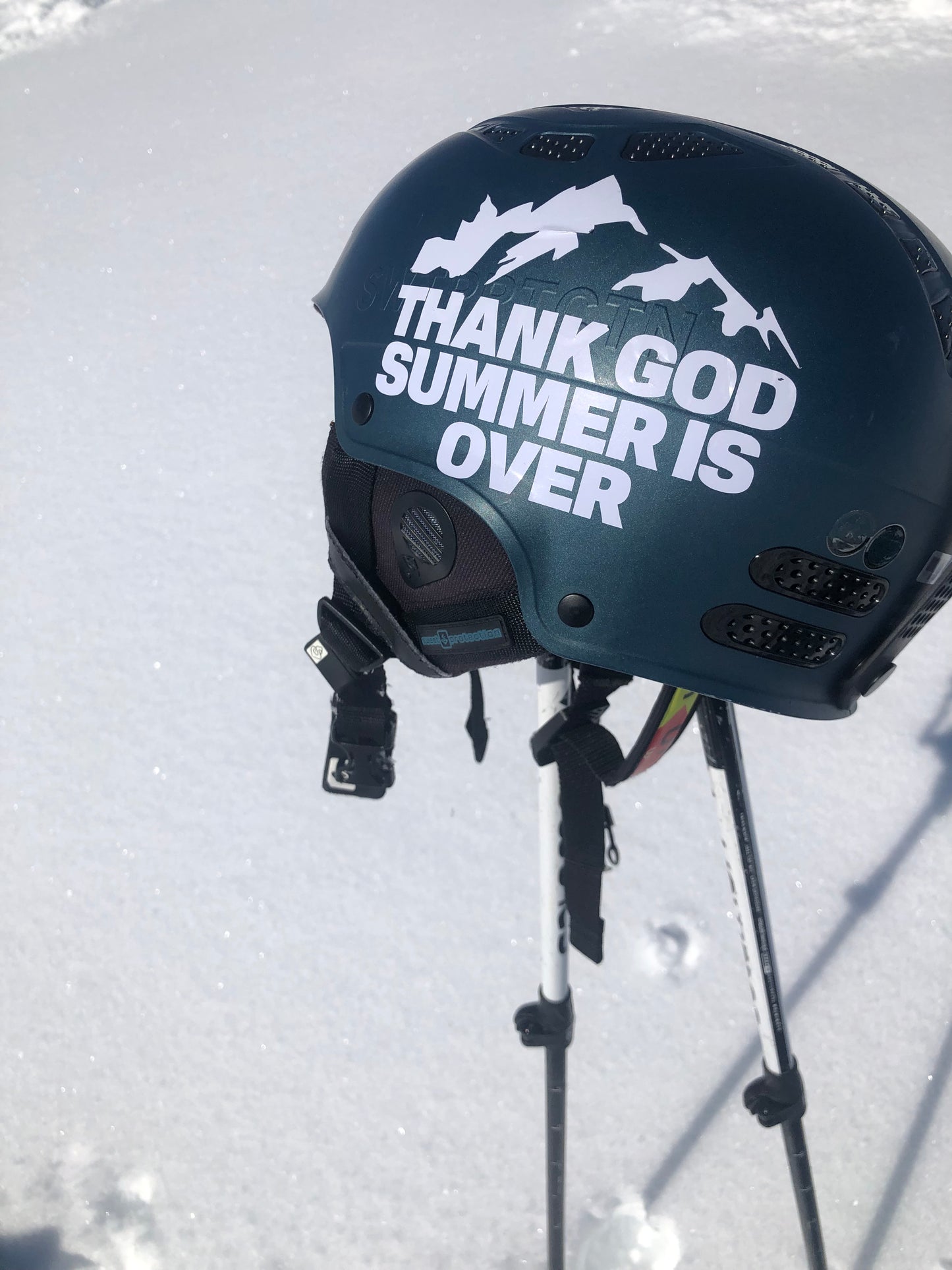 New Mountain Sticker