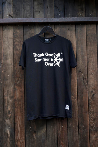Thank God Summer is Over ECO t-shirt Classic - Black